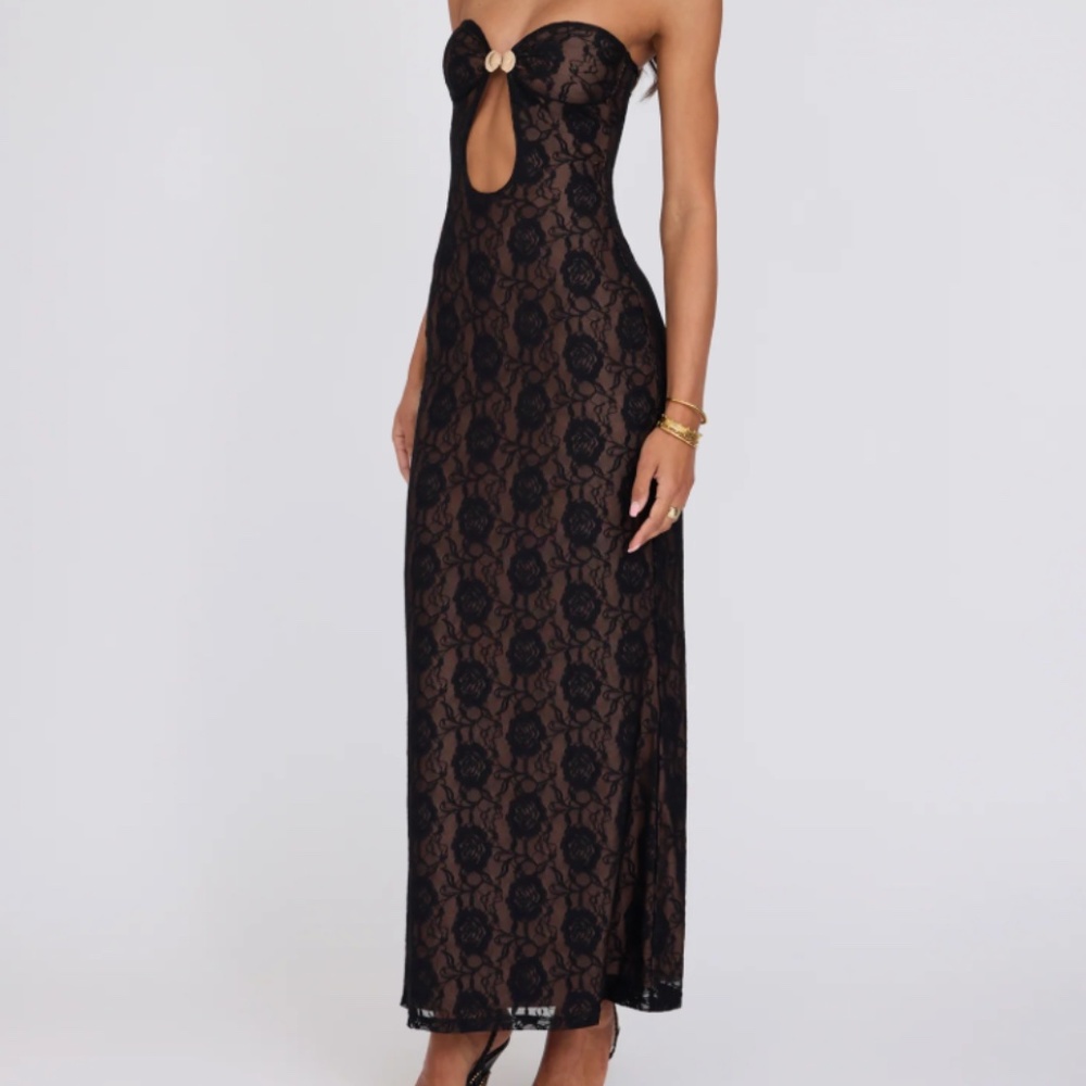 Tiger Mist CECILY LACE MAXI DRESS
